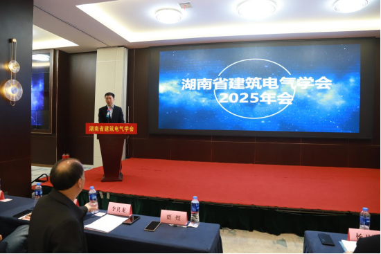 行業會議：賦能建筑電氣安全，共筑行業新生態 ——湖南省建筑電氣學會2025年會